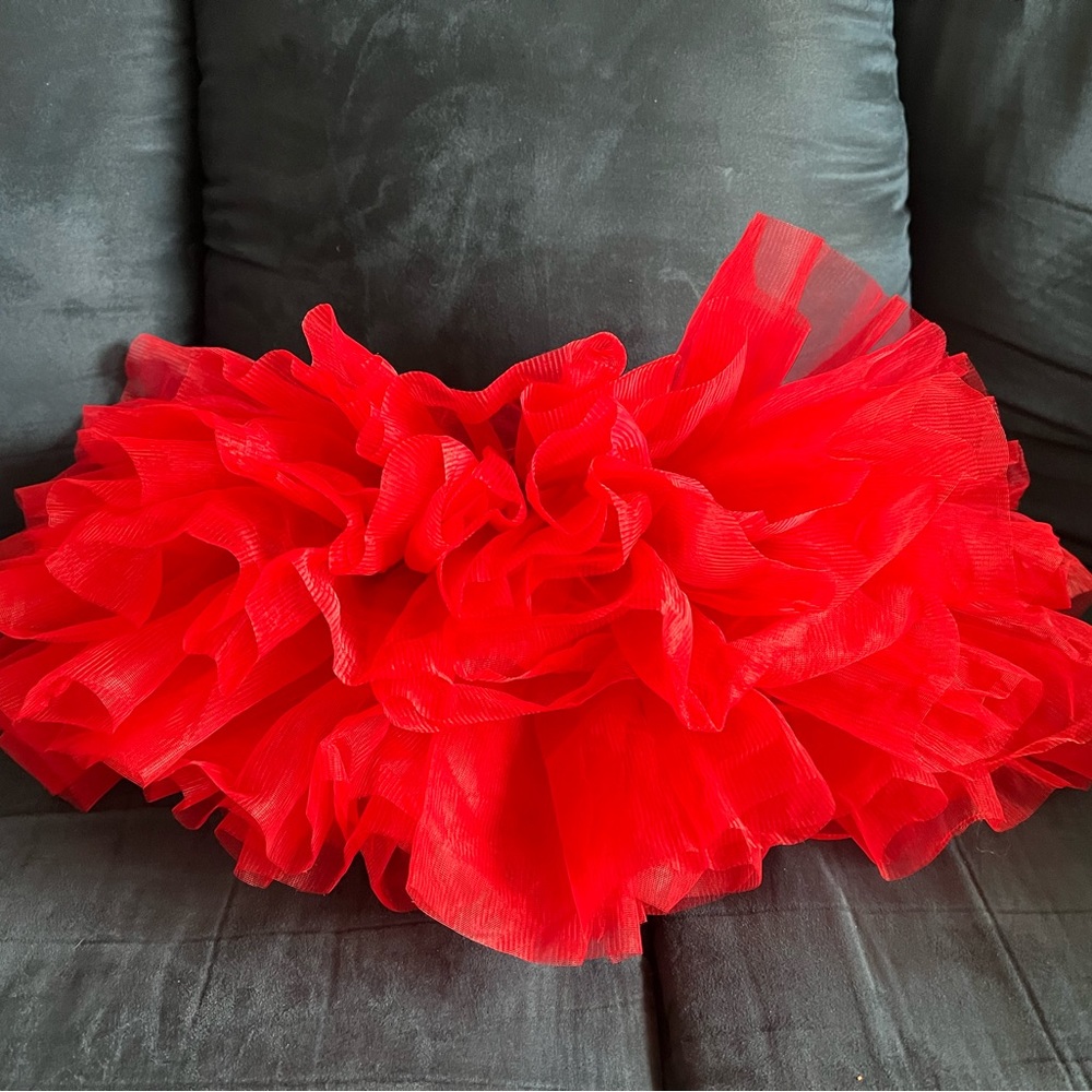 Pink Lipstick red tutu